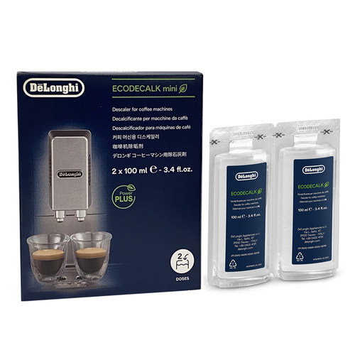 delonghi/德龙 全自动咖啡机除垢剂 清洗剂清洁保养液100ml*2 - 图2