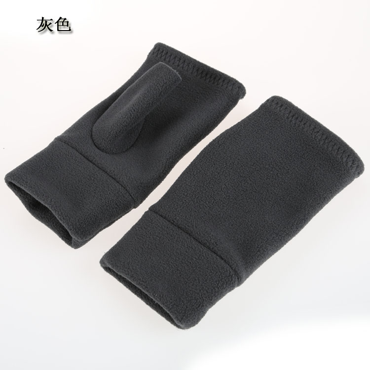 抓绒户外运动跑步加厚保暖手套男女士冬季打字写字保暖半指手套,淘宝优惠券,粉丝福利购,淘宝优惠卷