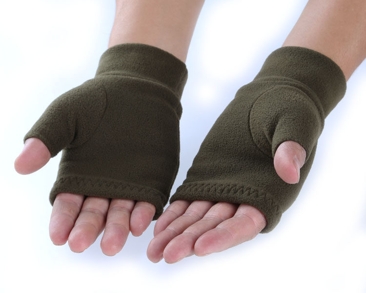 抓绒户外运动跑步加厚保暖手套男女士冬季打字写字保暖半指手套,淘宝优惠券,粉丝福利购,淘宝优惠卷