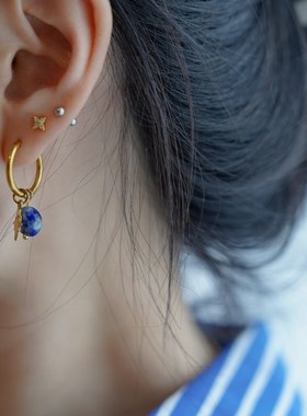 轻奢款设计师款小众高级八芒星克