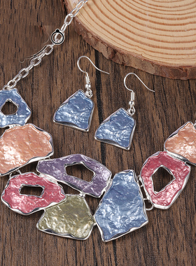 欧美复古宫廷风锁骨链