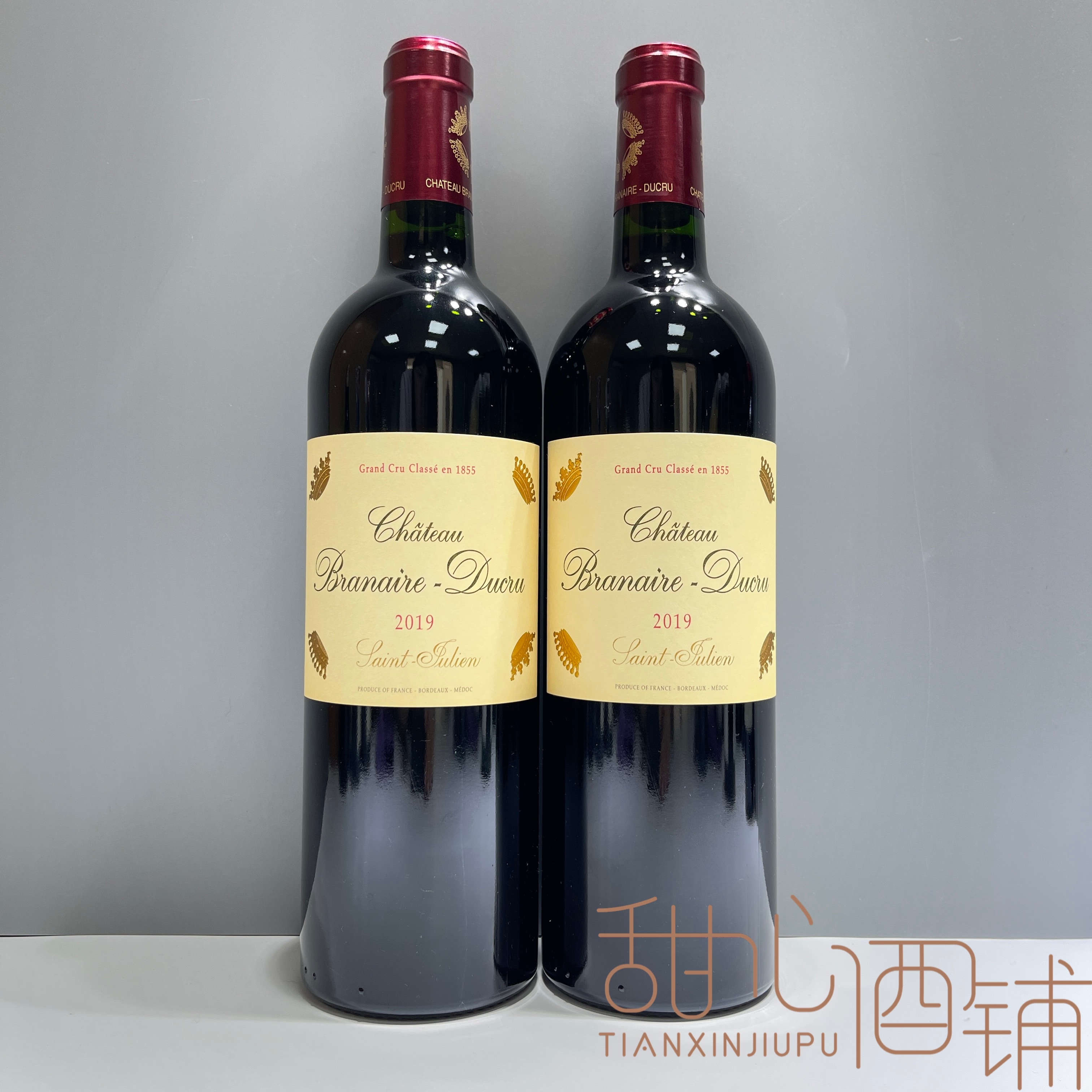 法国 班尼杜克 周伯通红葡萄酒chateau Branaire Ducru四级庄2018 - 图0