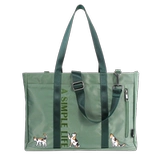 Демисезонная вместительная и большая сумка на одно плечо для принцессы, с вышивкой