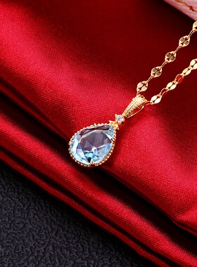 猫女轻珠宝天空之城托帕项链