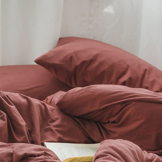 天竺棉纯棉枕套一对装双人情侣全棉针织枕头套48*74cm枕芯套枕皮