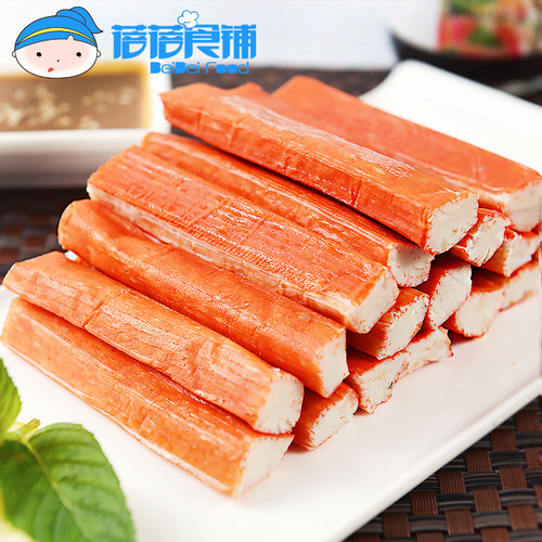 火锅食材蟹味棒500克蟹柳肉蟹足棒火锅配菜食材日式蟹柳寿司沙拉 - 图0