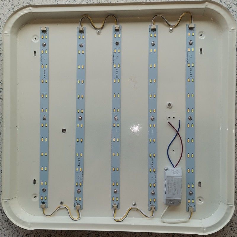 led吸顶灯灯条灯芯长条替换led灯带双色三色变光灯板客厅灯光源2B - 图2