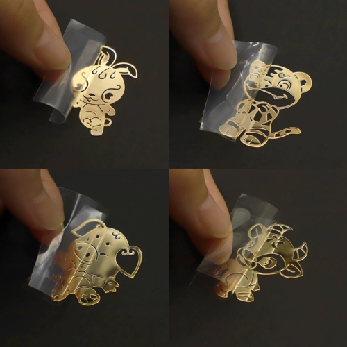 Металлический мобильный телефон, наклейка, модный ноутбук, декор, новая коллекция, с печатью вашего логотипа