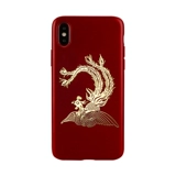 Мобильный телефон, модная ультратонкая металлическая наклейка