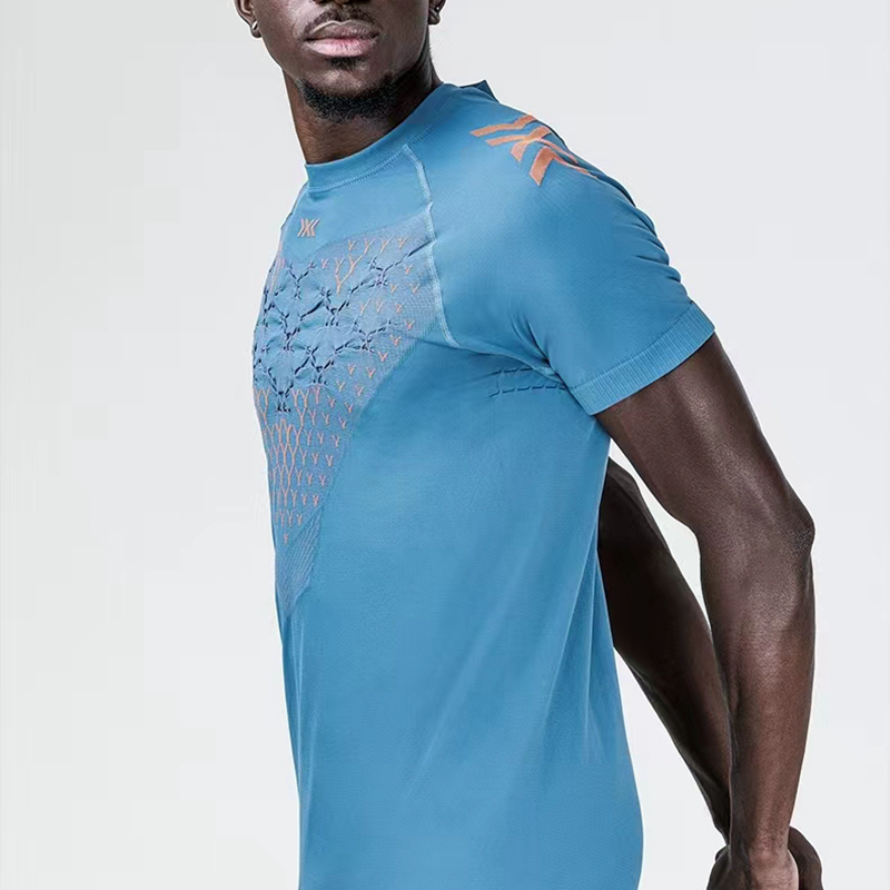 【新品】XBIONIC男士倍能舒跑圆领短袖舒适训练排汗透气健身衣 - 图0