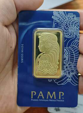 仿真1盎司11复刻镀金金条