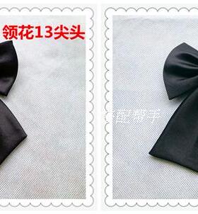 日系学院风领花领结女生蝴蝶结