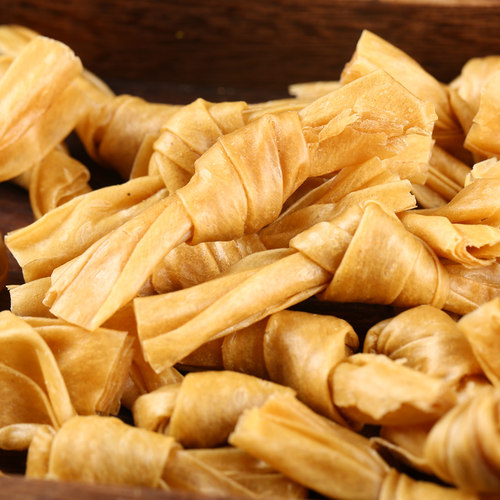 干豆结扣结豆皮豆扣商用烧烤炸串火锅卤味凉拌豆制品干货人造肉 - 图0