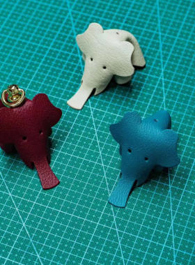 小象挂件手工DIY法羊材料