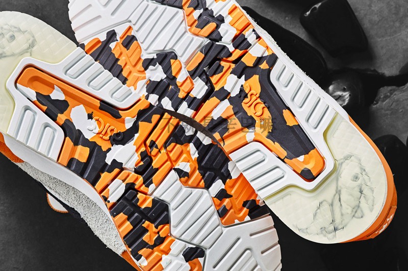 代购Afew x Beams x Asics Gel Lyte III Orange Koi 锦鲤 橙 - 图3