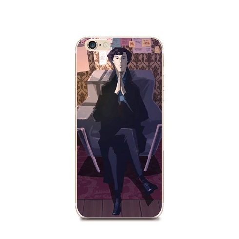 8代X夏洛克浮雕iphone6splus蘋果7代防摔軟殼小米5s/6/note手機殼