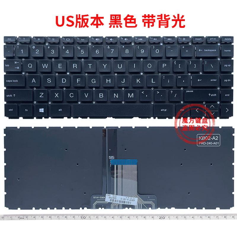 HP惠普14S-DK/DF 14-CE/CK/CD/CS/CY/CF/CM/DG TPN-I131键盘14T/Q-图1