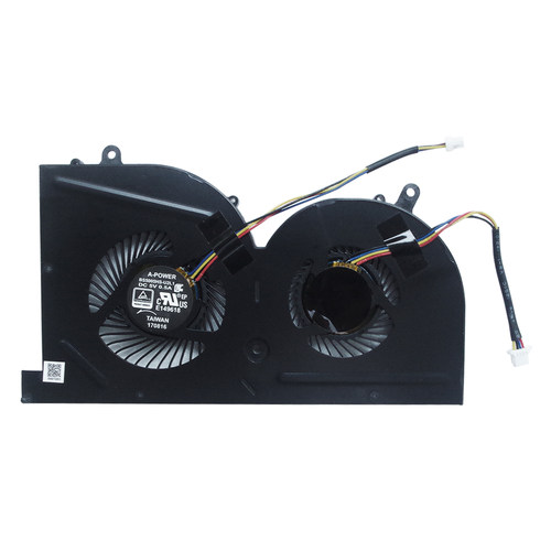 适用微星GS63VR GS73VR GS62风扇MS-16K2/16K3/16K4/16K5/17B1/B2 - 图0