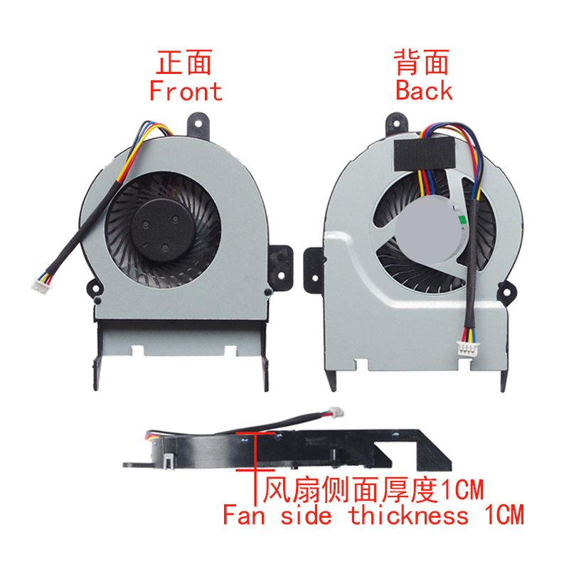 ASUS华硕X55V X55VD X45C X45V X45VD R500V K55X K55VM X85V风扇-图1