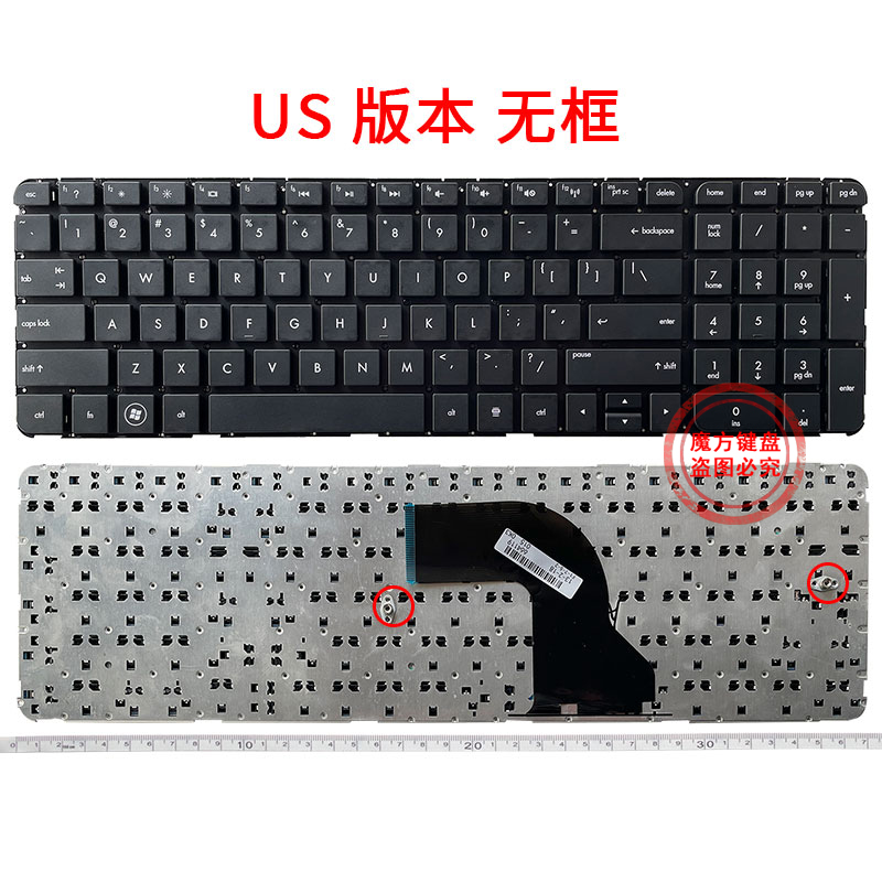 US/RU适用HP惠普DV7-7000 DV7t-7100 DV7-7200键盘DV7-7100 7001-图3