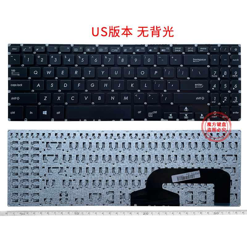 ASUS华硕Y5000U/UB X507/MA/L/UA X570 A570 YX570ZD X570ZD键盘 - 图0