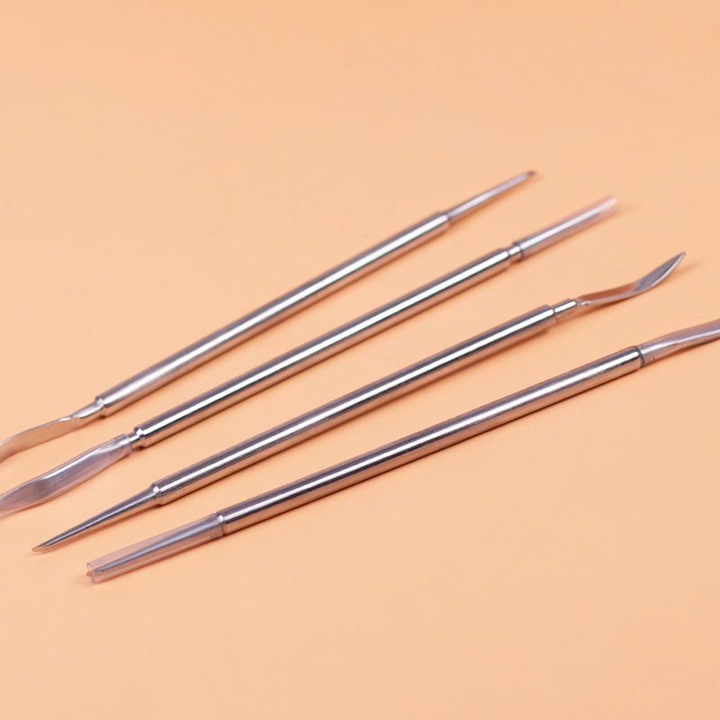 米土不锈钢细工棒超轻黏土软陶泥塑人偶手办DIY双头纹理雕塑工具,淘宝优惠券,粉丝福利购,淘宝优惠卷