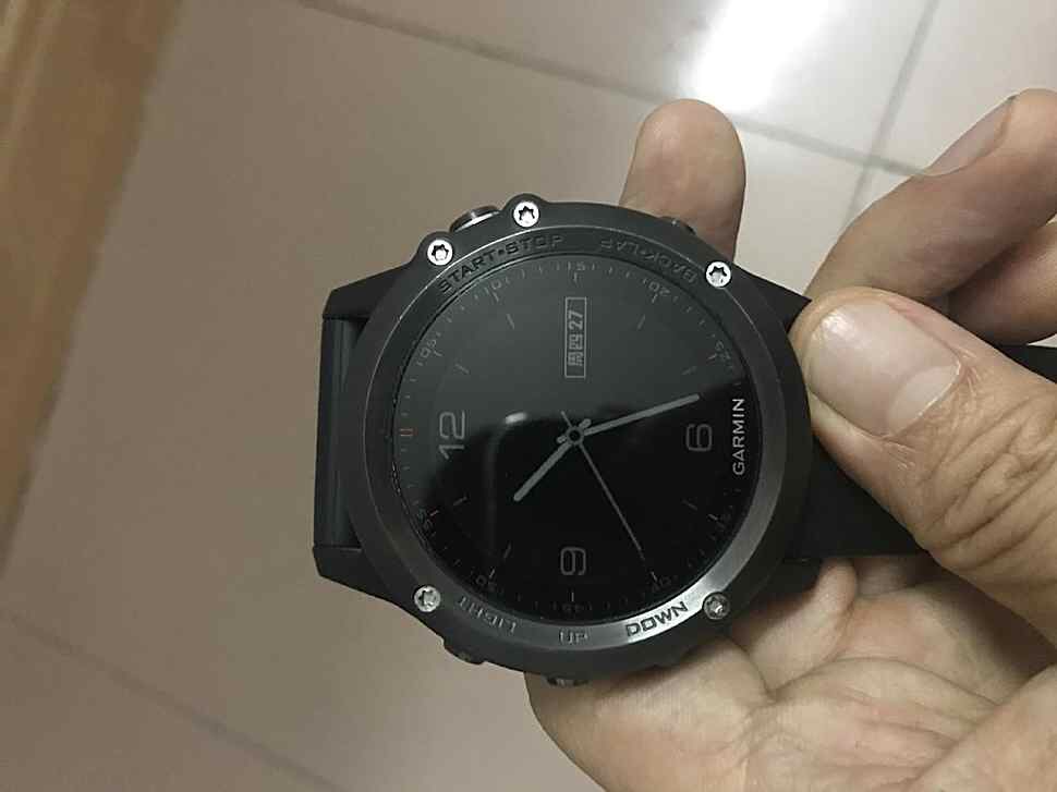二手用过中文蓝宝石Garmin3HR5Xplus6X fenix6佳明飞耐时6太阳能 - 图3