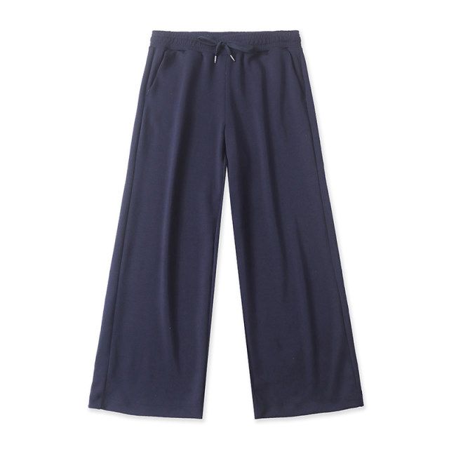 48% Modal High Waist Slimming Wide Leg Pants Fashionable Women