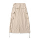 Summer ກະເປົ໋າ workwear ໃຫຍ່ slit slimming hip skirt