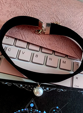 Vintage代写情书生日女友礼物小众千禧复古宫廷颈链项链十字吊坠