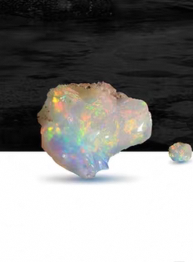 9728【原创opal系列·苹果】设计师款澳宝女士项链