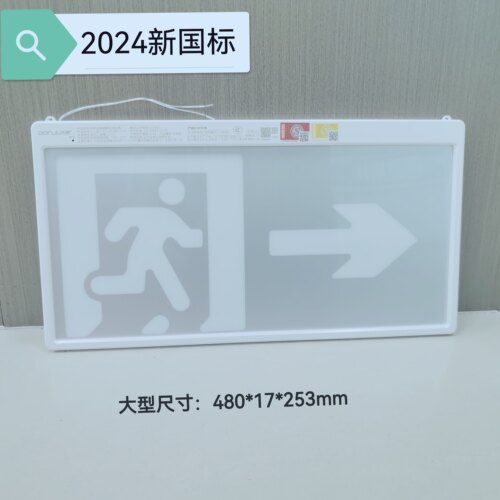 东君36v集中电源大型疏散指示灯A型智能消防应急单双安全出口 - 图3