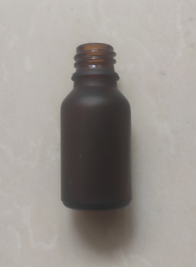 分装瓶精油瓶15ml茶色磨砂瓶