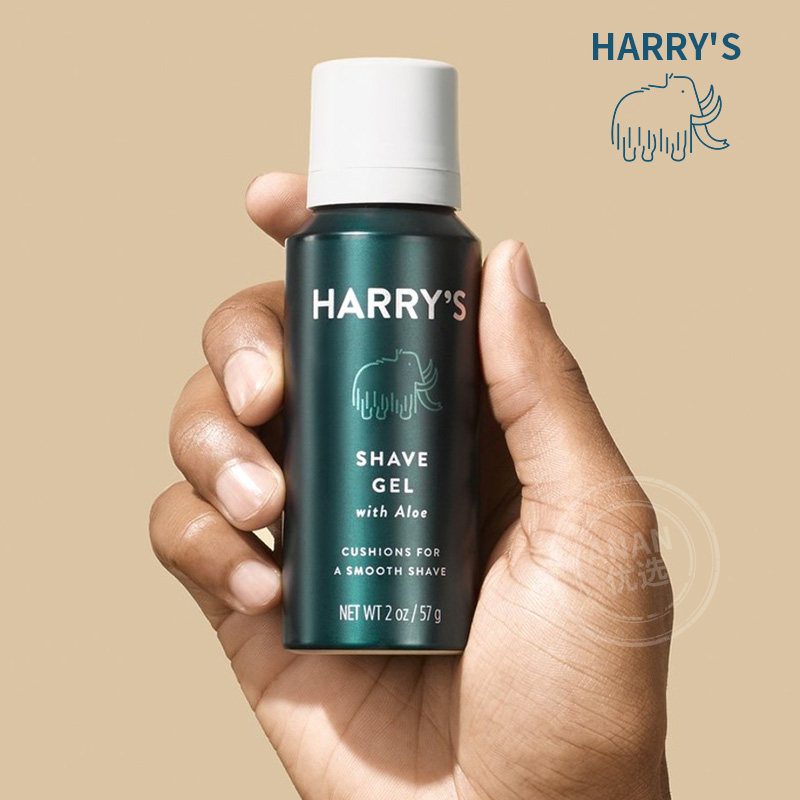 现货美国Harry's剃须啫喱泡沫HARRYS刮胡剃毛顺滑软化膏旅行便携_虎窝淘