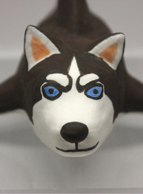 后山物语陶瓷摆件幻想桌面原创