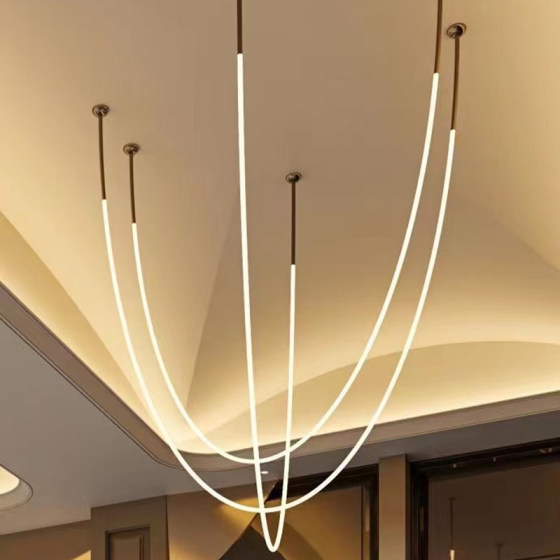 New soft decoration designer living room bedroom dining room chandelier