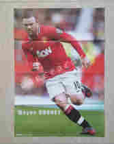 Play in Japanese football poster Manchester United Rooney Bilbao Athletic slightly Rente