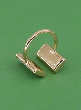 ks Understated Elegance Ring开口可以调节大小贝母戒指