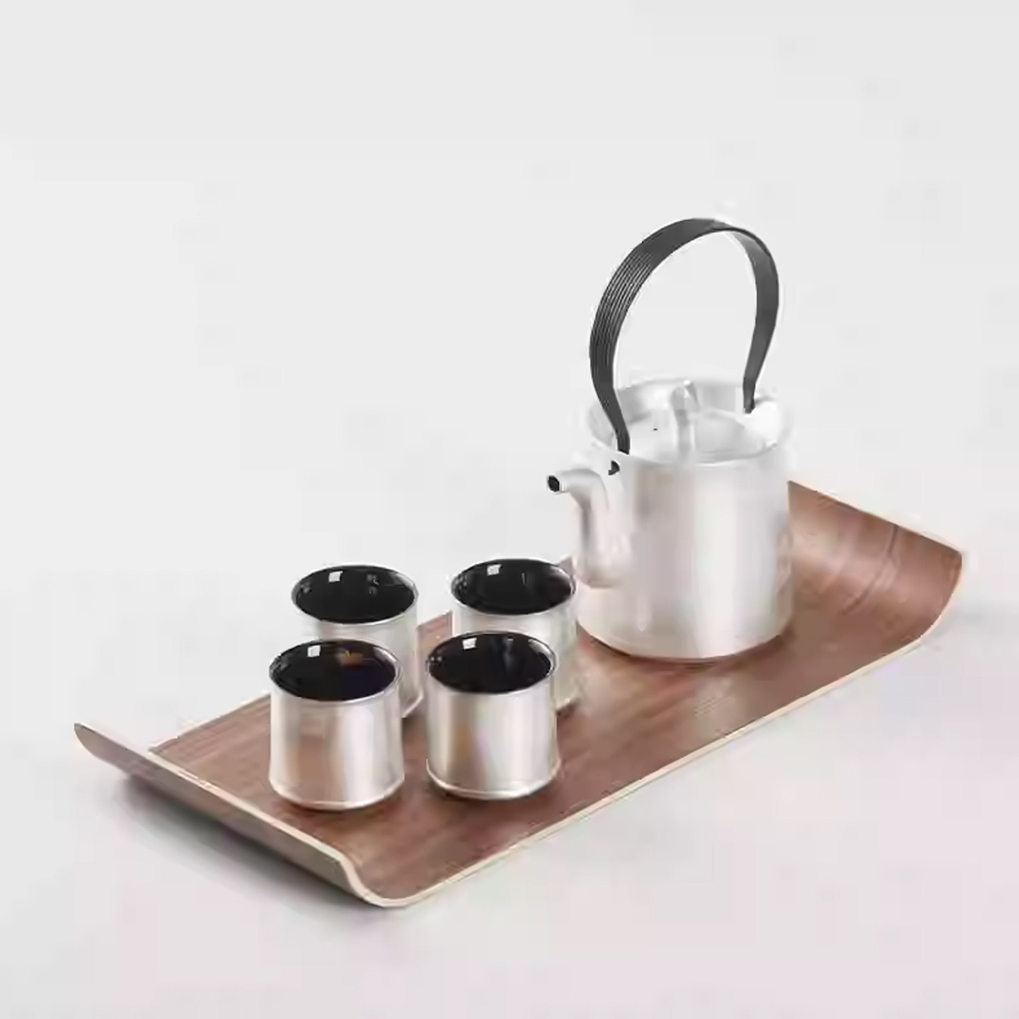 西泠印社当墨惜香镀银茶具礼盒银壶泡茶壶茶杯套装高档轻奢送礼,淘宝优惠券,粉丝福利购,淘宝优惠卷