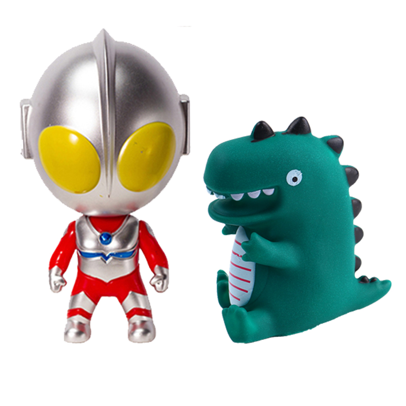 生日蛋糕装饰摆件公主恐龙吃鸡咸蛋超人汽车蜘蛛侠越野车烘焙插件 - 图2