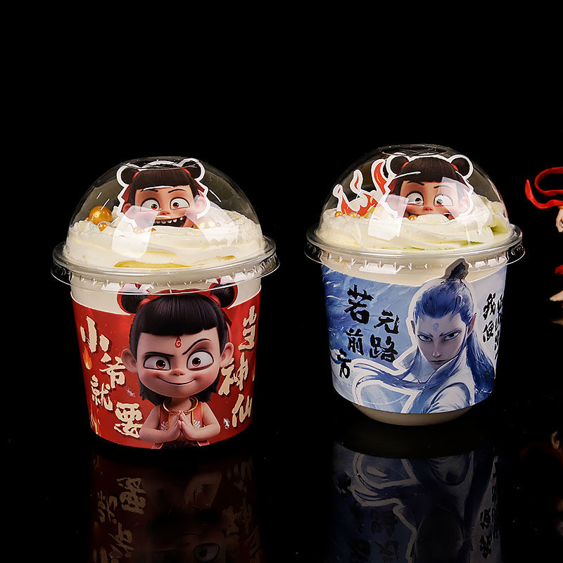 六一儿童节波波杯哪吒敖丙蛋糕装饰杯套胖胖杯三太子神话人物围边,淘宝优惠券,粉丝福利购,淘宝优惠卷