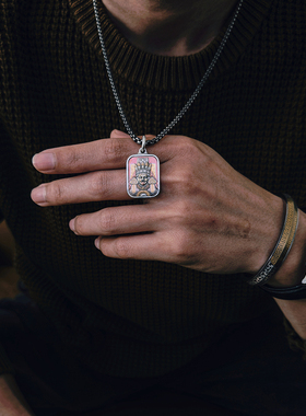 巴赫工作室铁翦金扎基拉姆吊坠