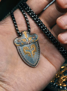 巴赫工作室男女金银国家非遗吊坠