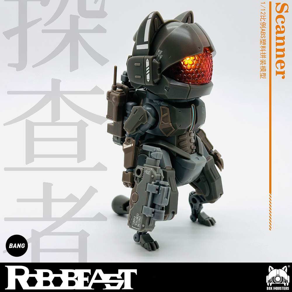 【Bang】现货 ROBOBEAST 探查者 NEKO 1/12拼装模型机甲手办摆件 - 图1