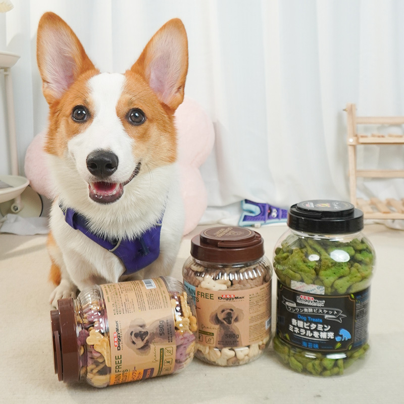 王可可 多格漫无谷磨牙饼干幼犬狗零食营养奖励香脆洁齿缓解口臭 - 图0