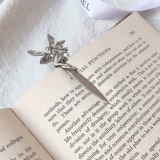 925 Стерлинговое сереброе ретро нишевое закладка животных милый кошачий пейзаж попугайский элемент творческий подарок