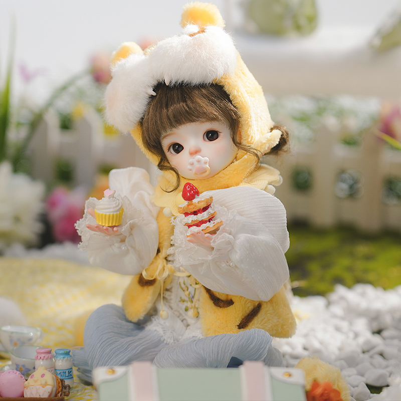 bjd-cd六分1/6小老虎嗷嗷Wooho（素头）（素头不单售，仅供展示） - 图0