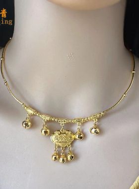 铃铛有声音长命锁出入平安