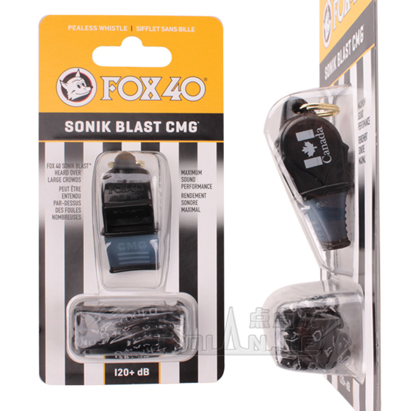 正品fox40 sonik音波哨 原装进口篮球裁判口哨 专业比赛狐狸哨子 - 图1