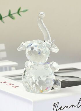创意精致水晶大象动物各种形状